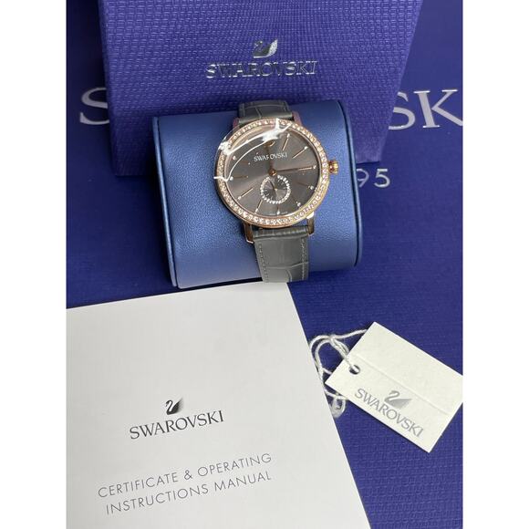 Swarovski Graceful Lady Watch Grey Band 37mm Case main image 5